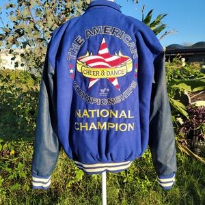 The American Cheer and Dance Championships Varsity Jacket Mens Large